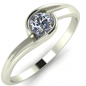 14-karat white gold