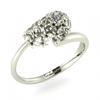 14-karat white gold
