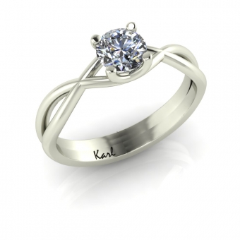 14-karat white gold