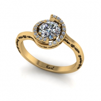 14-karat yellow gold 14-karat yellow gold