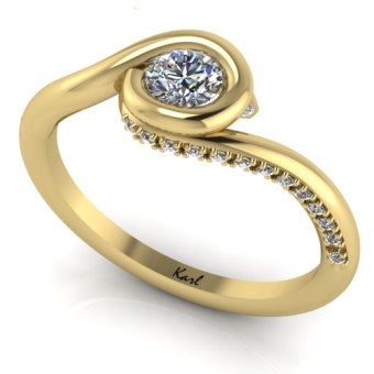 14-karat yellow gold