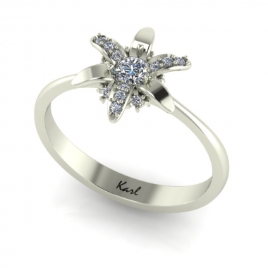 Summertime engagement ring