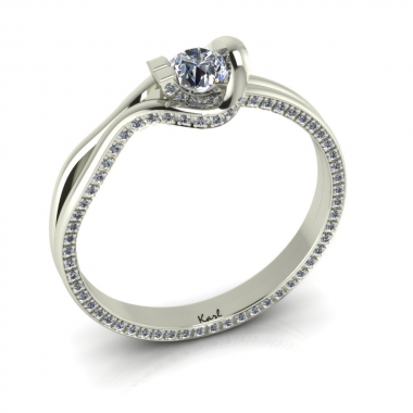 Zaria engagement ring