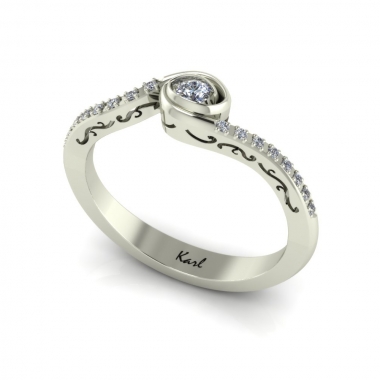 Royal Baccara engagement ring