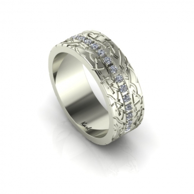 Eternale Flame wedding ring