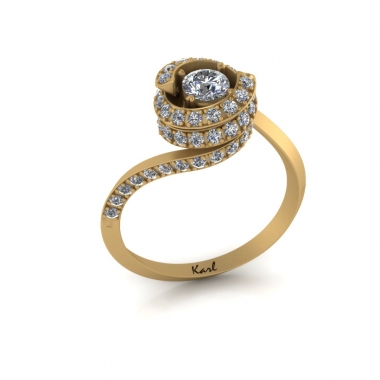 Bolero engagement ring
