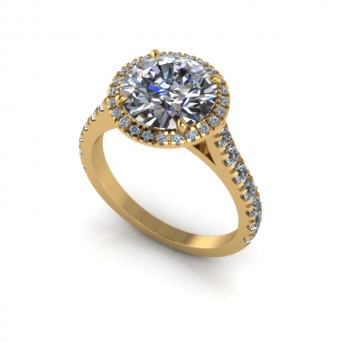 Fire King engagement ring