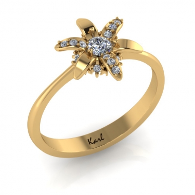 Summertime engagement ring