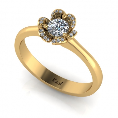 Baby Romantica engagement ring
