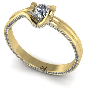 Zaria engagement ring