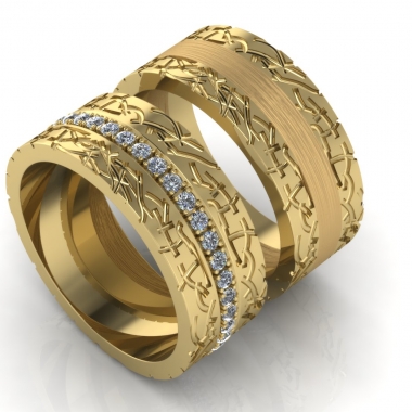Eternale Flame wedding ring