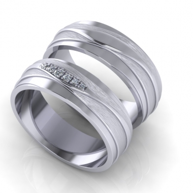 Roads wedding ring
