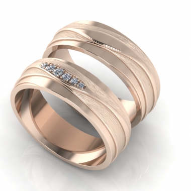 Roads wedding ring